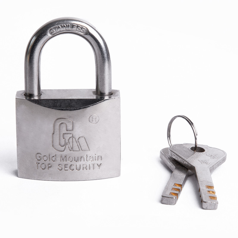 金岳 40mm电镀铜锁叶片锁(计价单位:个)