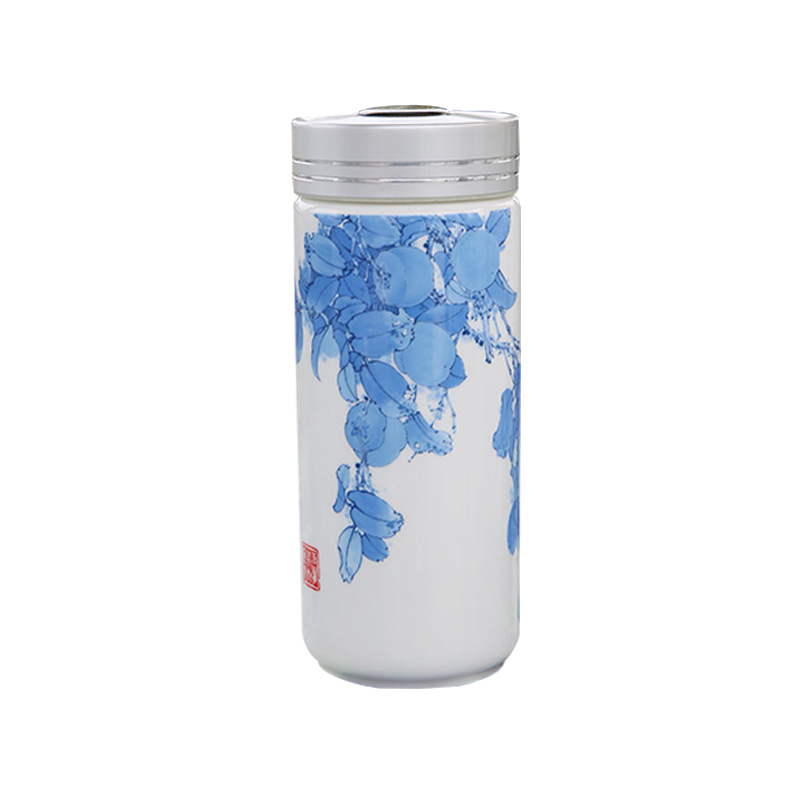 gaotao高淳陶瓷简约风骨瓷保温杯系列保温水杯骨瓷保温杯水具水杯视频