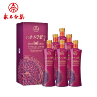 [中华特色]河北供销馆 永不分梨 52度彩盒 500ml*6瓶整箱装 五粮液股份公司出品浓香型白酒