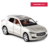 彩珀1:32玛莎拉蒂Maserati莱万特Levante合金车模声光回力玩具车 香槟色