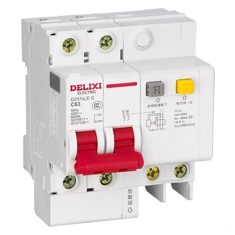 德力西 DELIXI ELECTRIC CDBK D型 3P+N 25A CDBK系列小型断路器CDBKN6D25.