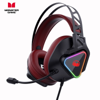 魔声 (MONSTER) N3 虚拟7.1音效电竞游戏耳机 LED灯光 听声辨位吃鸡耳机 头戴式电竞耳麦绝地求生游戏耳机
