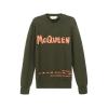 亚历山大·麦昆 ALEXANDER MCQUEEN 男士 棉质圆领长袖针织衫毛衣626454 Q1WZL