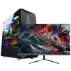 铭能 十代酷睿i5六核/GTX1660Ti 6G独显/16G内存/512G固态 台式机 台式电脑 DIY组装机 组装电脑 家用办公电脑主机 设计学生台式电脑游戏电脑+21.5英寸