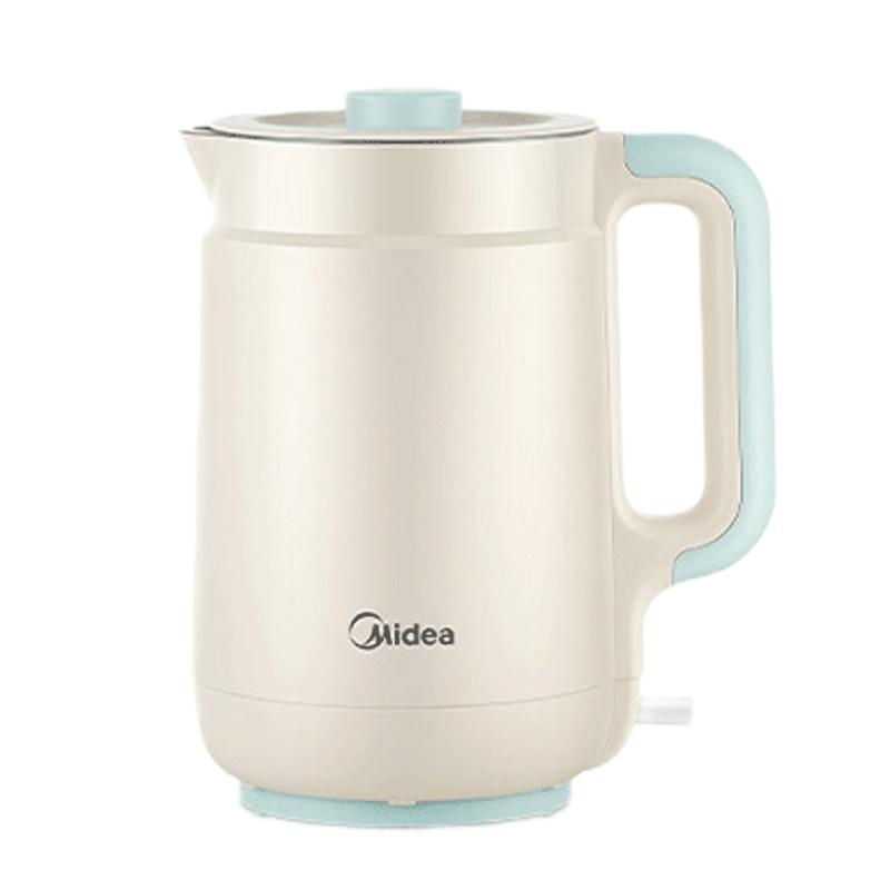 美的(Midea)电水壶SH15X1-105热水壶电热水壶304不锈钢 1.5L容量 1500W功率 暖水壶烧水壶开水壶