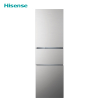 海信(Hisense)BCD-218D/Q 218升 三门冰箱 家用保鲜 2级能效静音低噪 快速冷冻 家用(流光银)