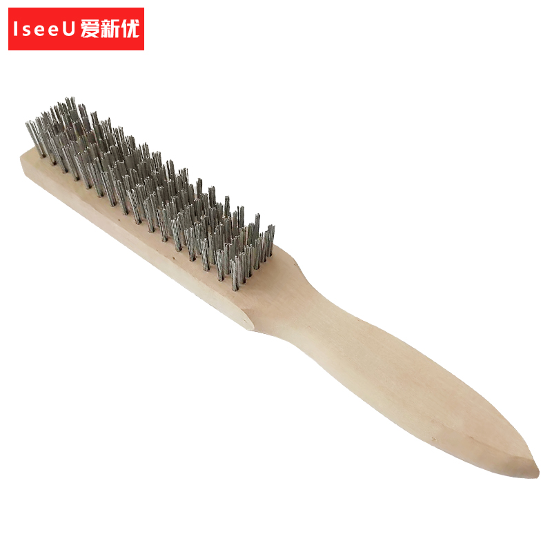 爱新优 钢丝刷 木柄 6行(把)