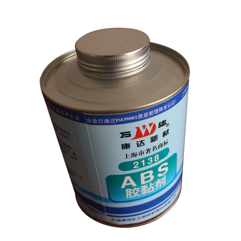 万达 ABS塑料强力防水胶粘剂PVC水管接头胶水 WD2138 900ml <1桶>
