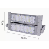 炽翼固定式LED灯具BLC506-100W 银色
