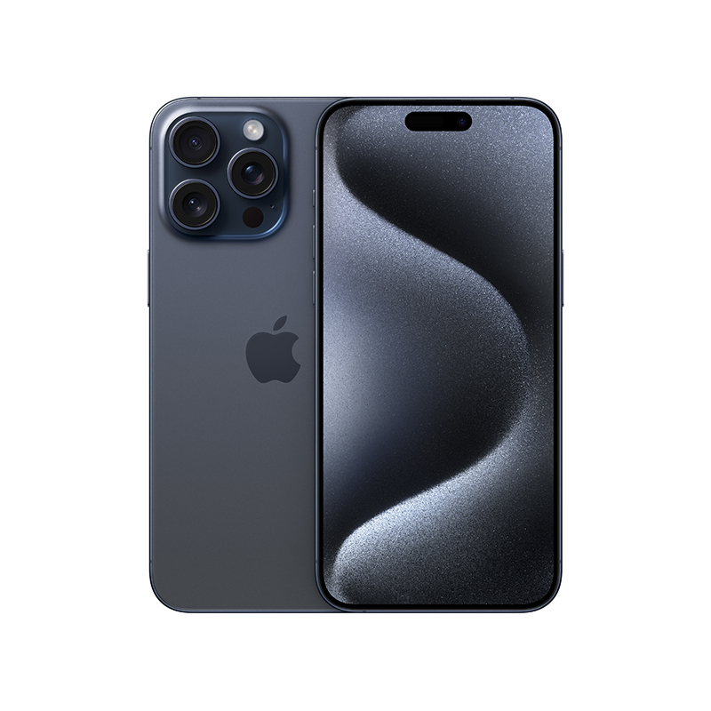 【官方AppleCare+一年版】Apple iPhone 15 Pro Max 512G 蓝色钛金属 移动联通电信 5