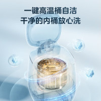 美的(Midea)0.5kg洗衣机家用小型迷你台式波轮 高温煮洗全自动内衣裤袜除菌除螨小巧不占地MNB5VCAW0E