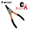 维度WEDO(工业级)德式轴用曲口卡簧钳(铬钒钢工业级) 7寸 WD380-07 /把