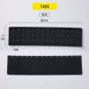 束腰专用方形排扣(黑长30cm14扣 收腹带延长扣束腰带塑身衣调节扣加长扣方形大排扣腰封女耐用百搭