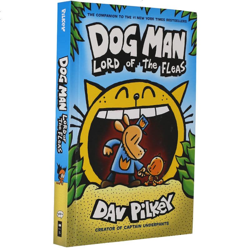 正版 DogMan5神探狗狗的冒 进口童书儿童漫画故事书8-12岁英语进阶读物儿童课外读物中小学生英语读物儿童图画图片