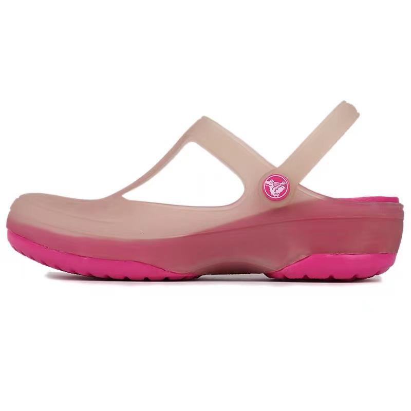 Crocs/卡骆驰女鞋2020新款厚底洞洞鞋轻便休闲沙滩鞋拖鞋防滑透气凉鞋11209