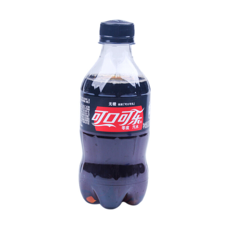 可口可乐碳酸饮料汽水零度可乐迷你瓶装300ml4瓶