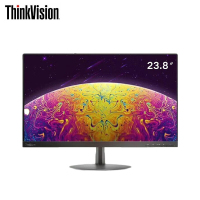联想(Lenovo) ThinkVision T24A-20 23.8英寸液晶显示器(VGA+HDMI接口)