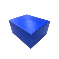 联护 定制pp塑料中空板箱子580*370*280mm厚度4mm蓝色新料700g（10个）