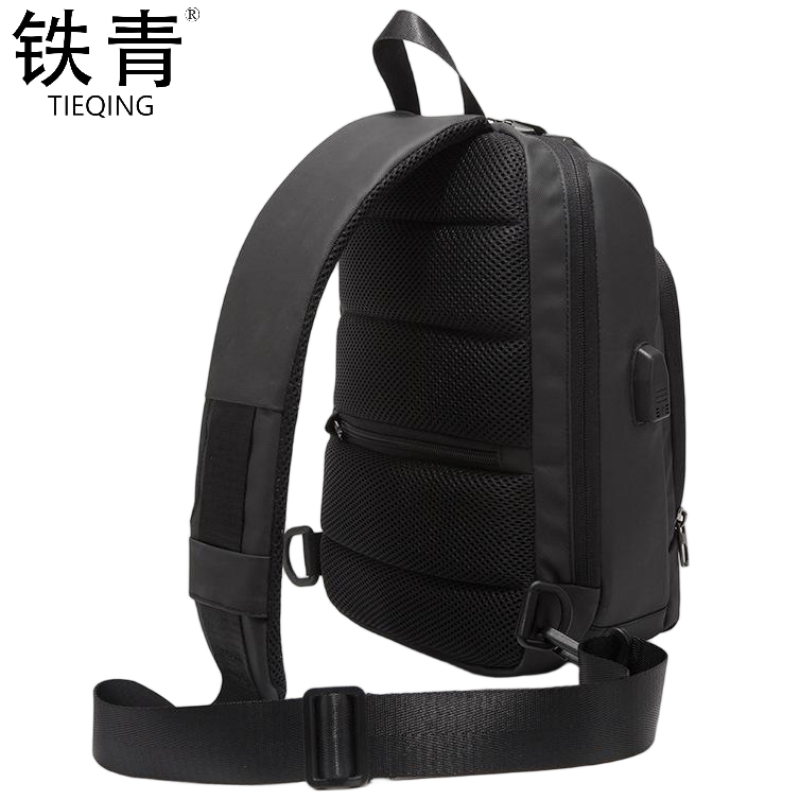 铁青 防盗密码锁单肩斜挎包S51 个