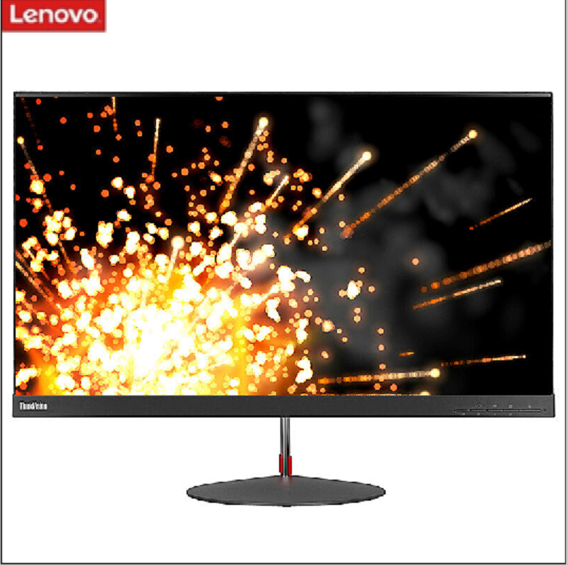 联想(ThinkVision) 27英寸2K超高分辨率纤薄窄边框IPS屏X27Q显示器
