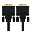 酷比客(L-CUBIC) DVI线(24+1)黑色3M 24+1DVI-DVI转接线显示器