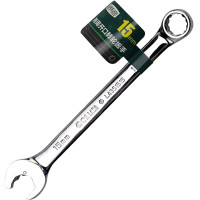 老A(LAOA)LA351515 梅开两用棘轮扳手固定头梅花开口扳手多功能快速自动大扭力铬钒钢15mm