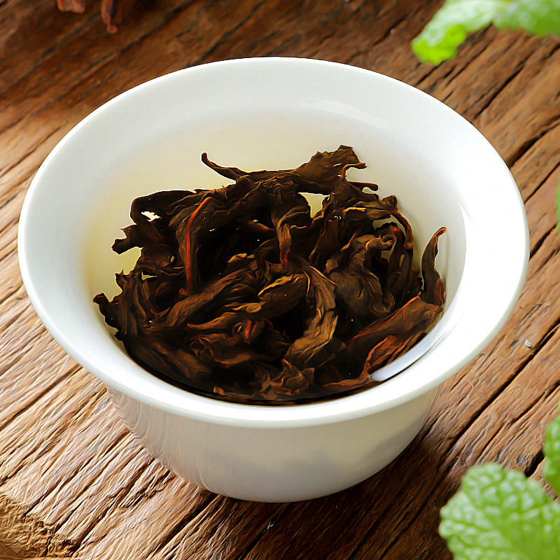 武夷山大红袍茶叶礼盒装乌龙茶正岩肉桂茶老枞水仙岩茶400g送礼高清大图