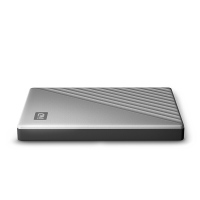 西部数据(WD)2TB Type-C移动硬盘My Passport Ultra2.5英寸 银色WDBFTM0020BSL