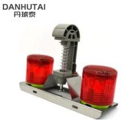 丹琥泰DHT-BZJSD10 5.2V 8W IP65 60次/分钟 LED 太阳能警示灯(计价单位：台) 红银色