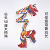 鹦鹉棉绳玩具 鸟攀爬绳索 棉绳秋千 站杆爬梯 旋转梯 啃咬玩具 鹦鹉棉绳50厘米(拉直后)