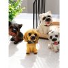 名犬仿真狗装饰品 书桌树脂狗动物摆件 家居创意工艺品电视柜