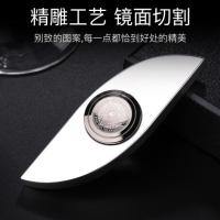 三角炫彩指尖陀螺七彩三叶金属手指陀螺旋转减压玩具真心话大冒险|权势之眼纯钢版(造型炫酷,转2-3分)