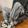 [1折价46.9元叠加优惠券]唐狮 休闲裤男秋冬裤子男时尚梭织灯芯绒撞色束腿休闲裤男裤秋冬季长裤