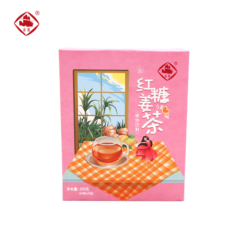 崟露红糖姜茶(速溶)(10*10袋)100克盒