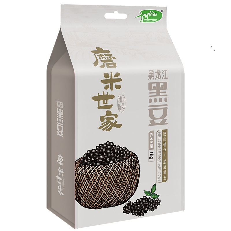 十月稻田(SHIYUEDAOTIAN) 磨米世家黑龙江黑豆 1kg