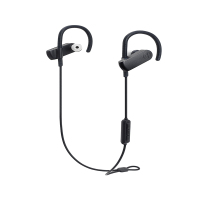 铁三角(audio-technica)ATH-SPORT70BT (黑色)无线蓝牙防水挂耳运动耳机
