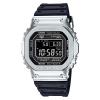 卡西欧(CASIO)男款不锈钢石英表多功能数字手表耐用防震防水运动腕表