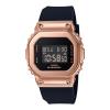 卡西欧(CASIO)GM-S5600PG-1男士石英手表潮流复古金属表带防水电子手表