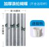 加厚涤纶布料蝴蝶浴帘套装免打孔浴帘布防水挂帘浴室隔断洗澡帘 浴帘宽100CM*高180CM送挂钩 加厚涤纶蝴蝶