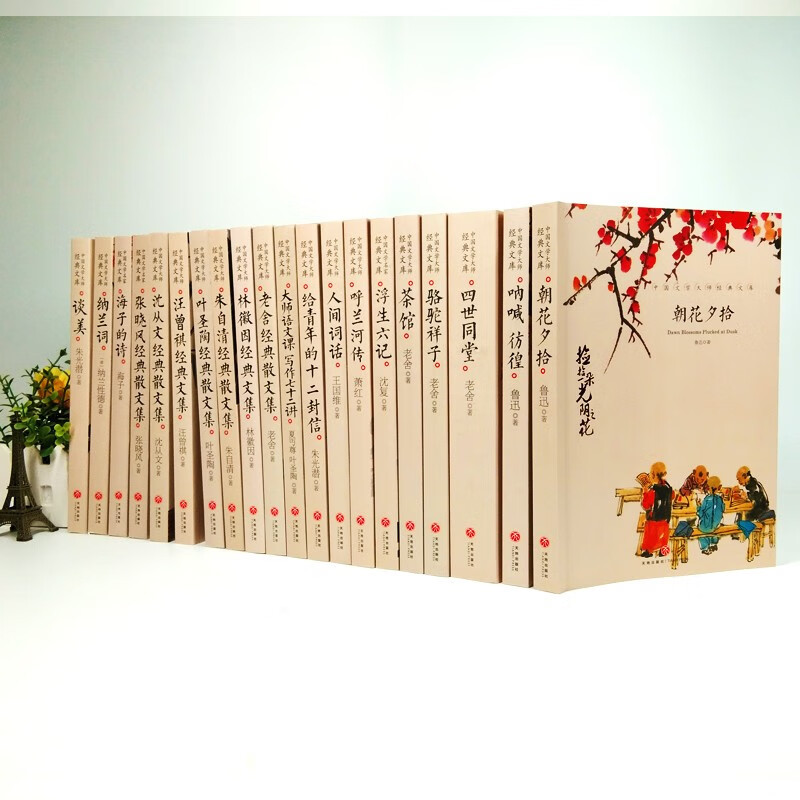 故事新编 [正版]中国文学大师经典文库全25册中学生课外阅读青少年小说散文精选叶圣陶边城沈从文经典散文集朝花夕拾鲁迅朱自