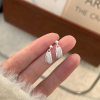 S925纯银麦穗流苏耳钉女生时尚日常耳环温柔独特简单耳饰小巧