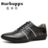法国Burbupps芭步仕 2019春季尚新潮鞋男鞋英伦真皮运动鞋休闲皮鞋舒适鞋子男