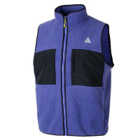 NIKE耐克背心运动休闲舒适抓绒男装立领马甲FN2449-510 Dyx