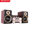 山水(SANSUI) M2胆机CD/DVD组合音响桌面音响电子管功放发烧蓝牙音箱功放套装HIFI无损音响可K歌带话筒接