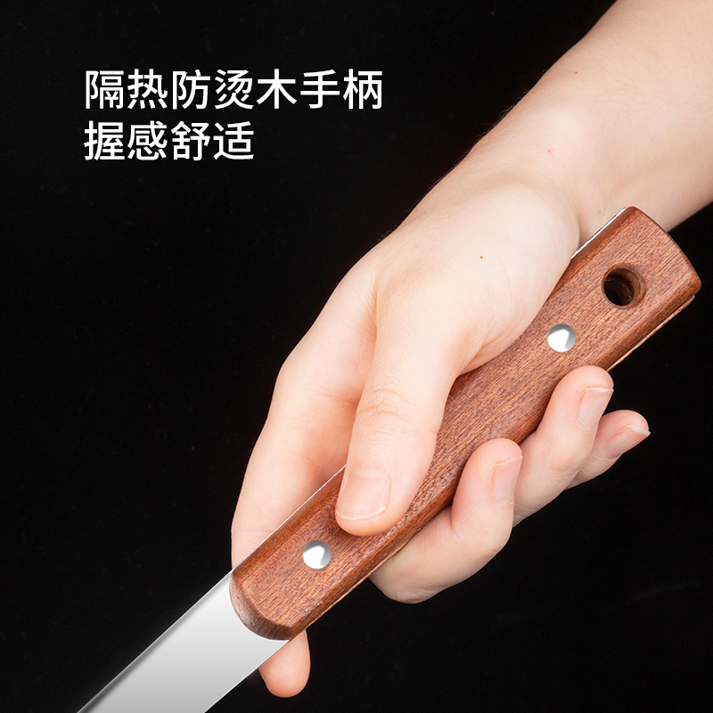 美厨 漏勺不锈钢线漏捞勺油炸勺16cm 其他厨房小工具 MCU-16高清大图