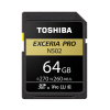 东芝(TOSHIBA)8K高速U3等级 SDXC高速内存卡 佳能尼康单反相机存储卡 UHS-II 64G 270M/S