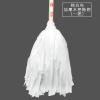 木杆白无纺布一把 加长杆 老式加长木杆拖布大头圆棉线吸水拖把干湿两用一拖净普通家用墩布