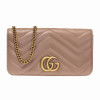 [海外直邮]GUCCI 古驰 女包 牛皮 裸色迷你链条单肩斜挎包488426 DSVRT 5729