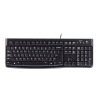 罗技(Logitech)K120有线键盘 颜色:黑色 2个/件