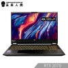 [9代cpu新品]未来人类T5X-2070-97SH2 15.6英寸4K屏游戏本笔记本电脑(i7-9750H 16G内存 512G PCIe*2+1T RTX2070)学生手提电脑